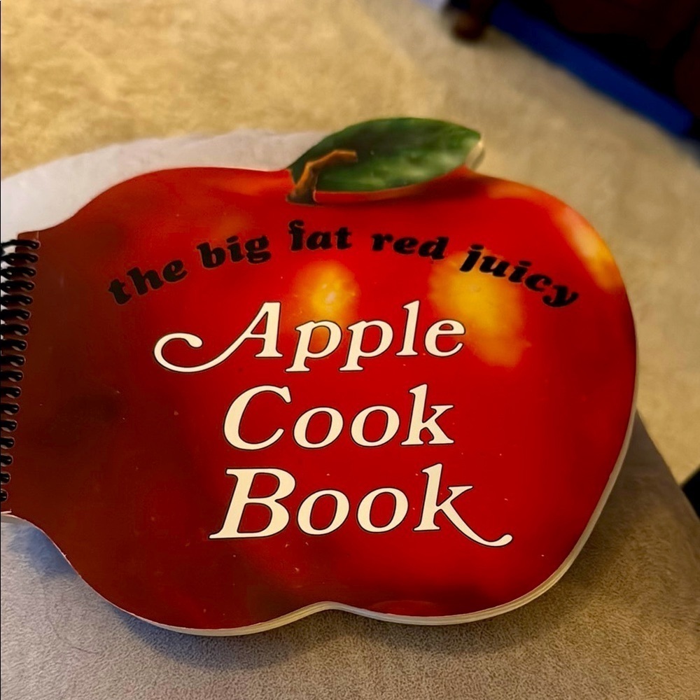 The big fat red juicy apple cookbook EUC Spiral Bound